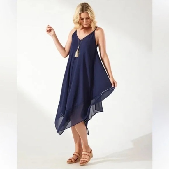 Tommy Bahama Scarf Dress Swim Cover-Up - Picture 1 of 6